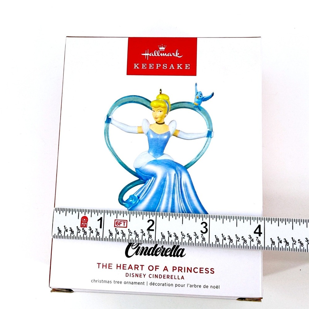 Hallmark Keepsake 2022 Disney Cinderella The Heart of a Princess Ornament NEW - Picture 12 of 14